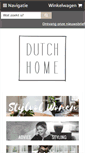 Mobile Screenshot of dutchhome.nl